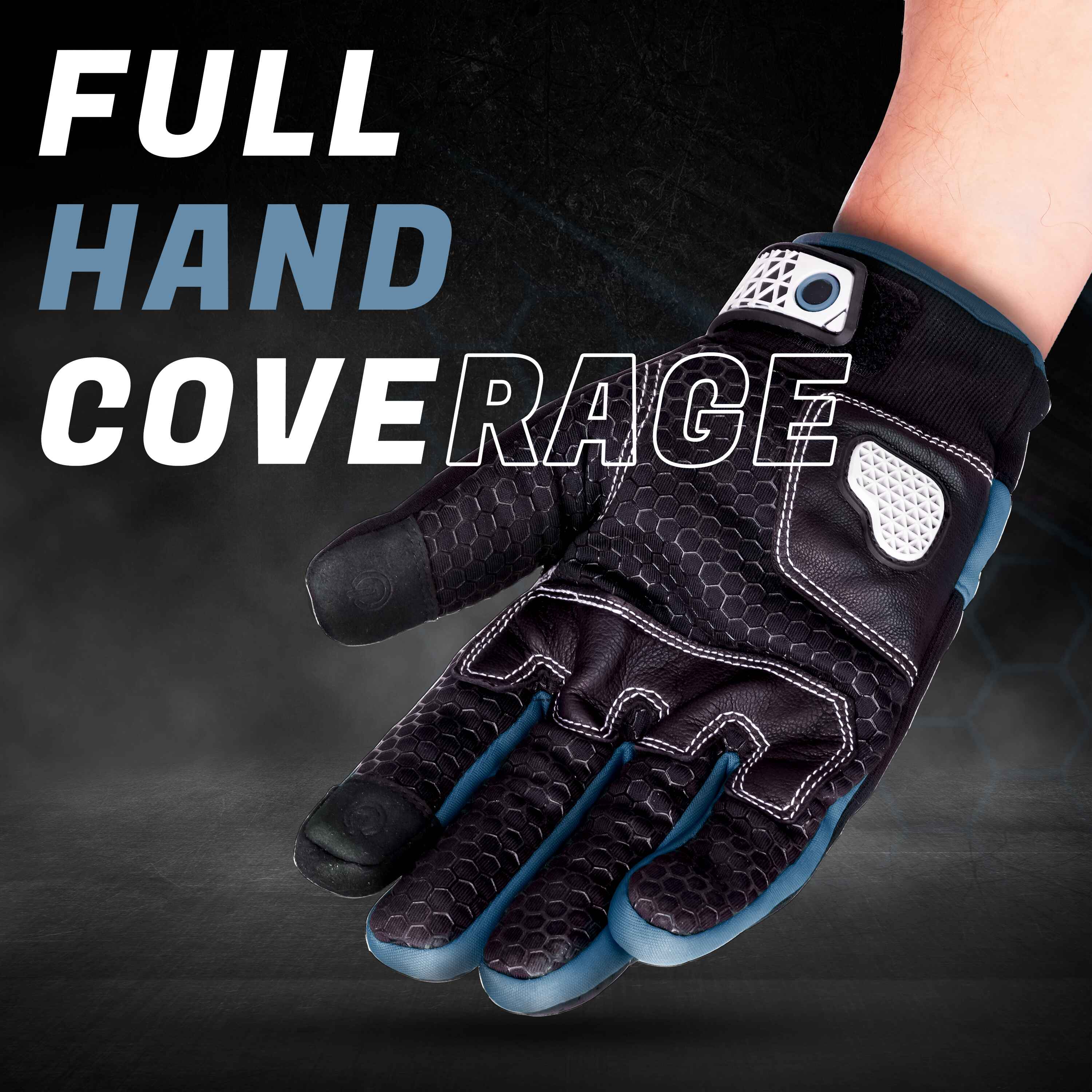 Steelbird Fighter Gloves-Blue